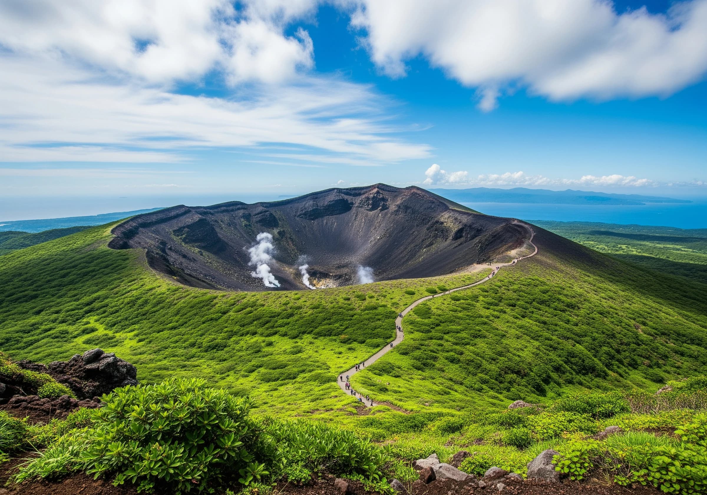 山頂エリア