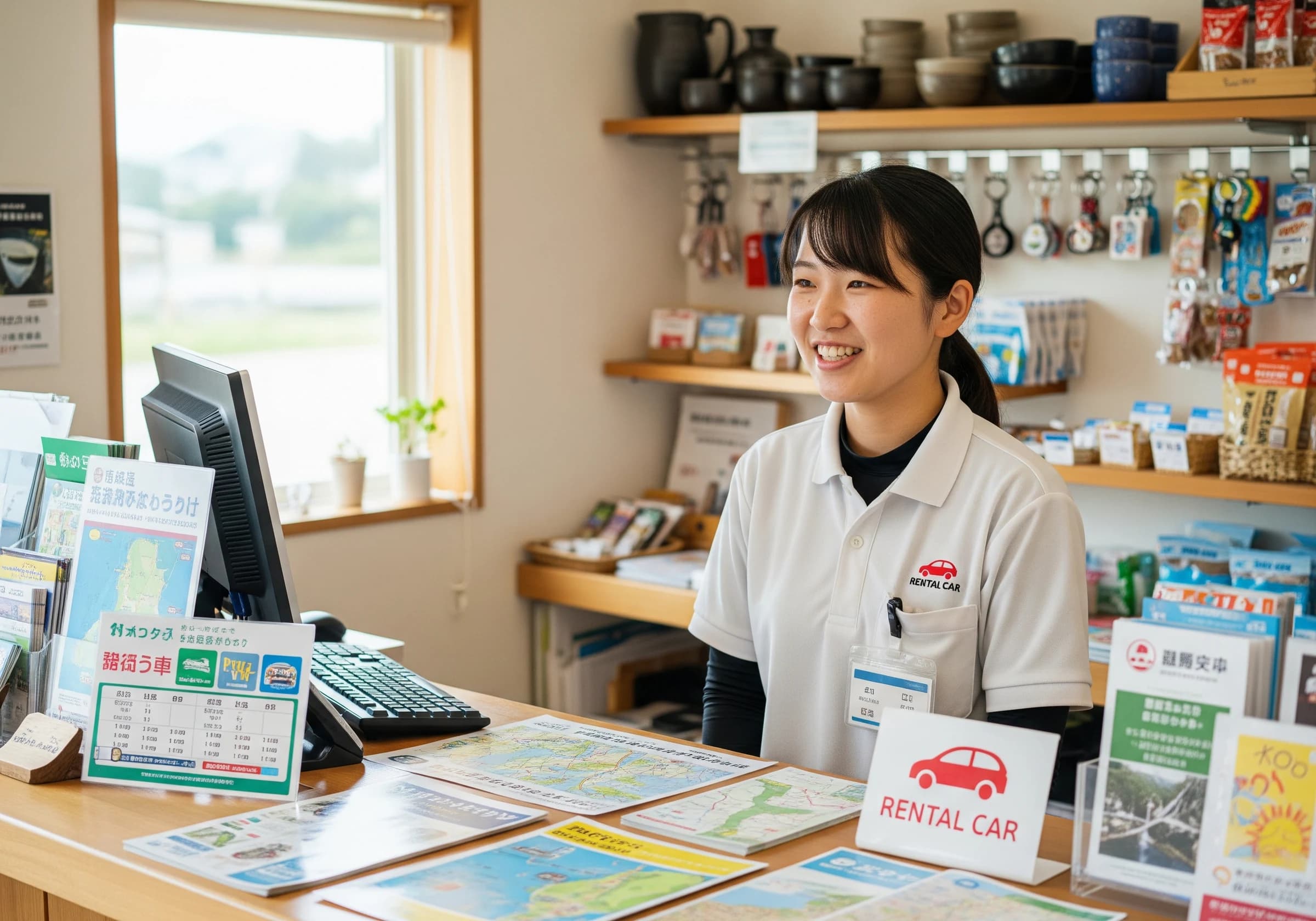 blissのスタッフカウンター